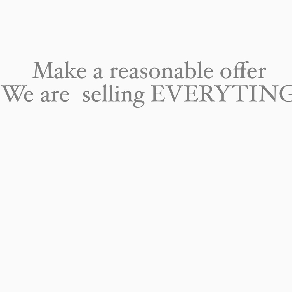 Not for sale